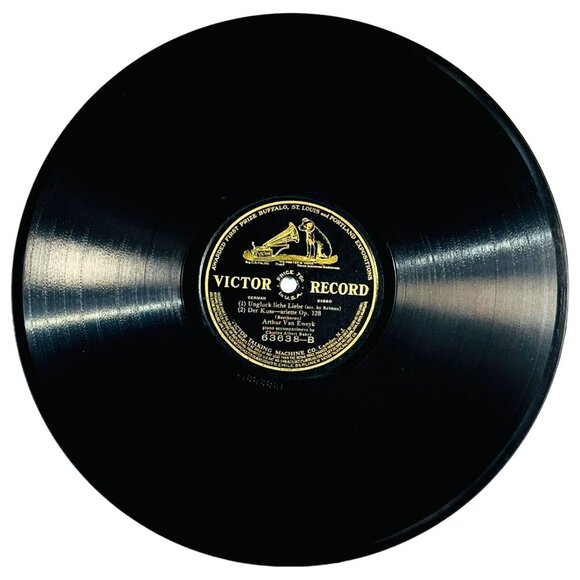 Arthur Van Eweyk Heinrich Der Vogler 63638 Victor Record Classical 78 RPM Shella - Picture 3 of 4